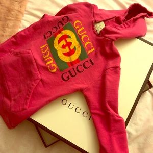 Gucci sweat shirt dress